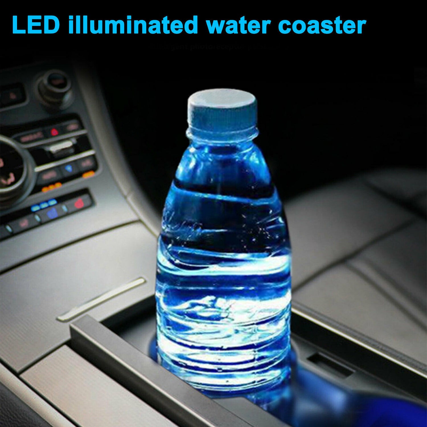 USB Charging Car Led Cup Holder Mat - My Store