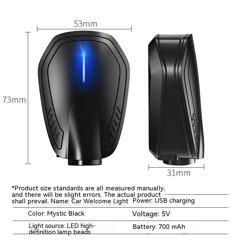 Rechargeable Car Wireless Welcome Light - My Store